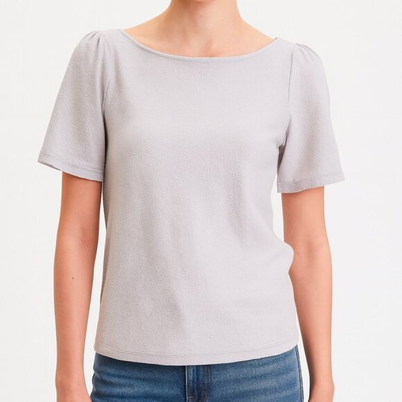 Banana Republic Top Flutter Sleeve Pullover Textured Blouse Size XS - Picture 1 of 9